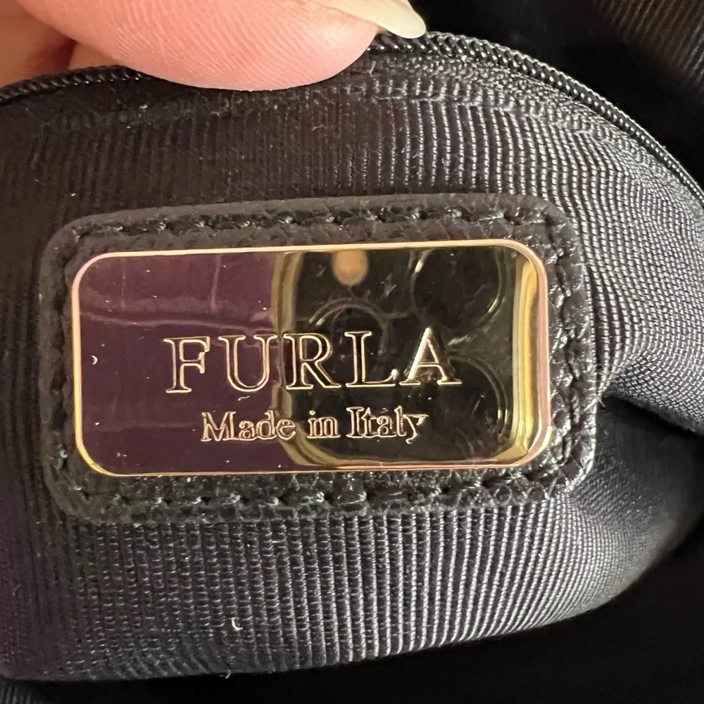 FURLA Piper Medium Dome Satchel with Crossbody Strap - Picture 11 of 16